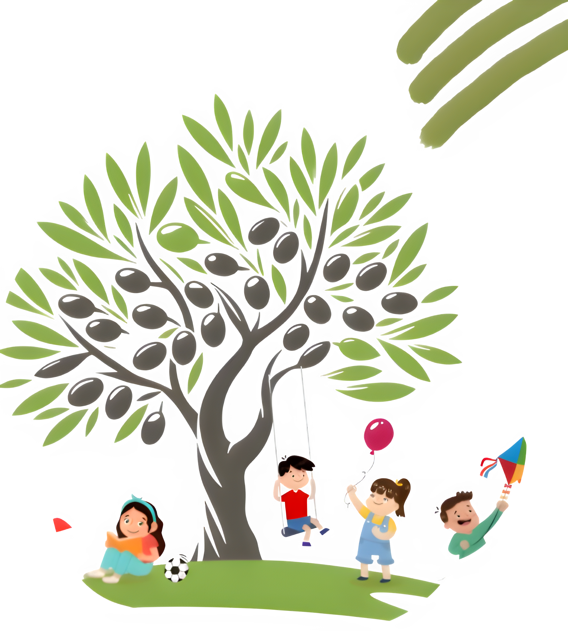 Olivetree Daycare Illustration